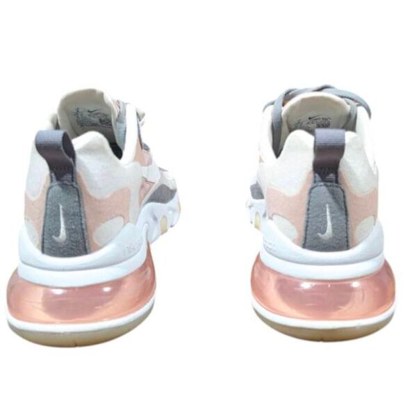 NIKE Air Max 270 React 'Plum Chalk' Running Shoes Size 8 - Picture 5 of 12